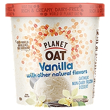 Planet Oat Vanilla Non-Dairy, Frozen Dessert, 16 Fluid ounce