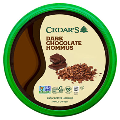 Cedar's Dark Chocolate Hommus, 8 oz