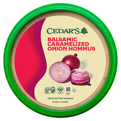 Cedar's Balsamic Caramelized Onion Hommus, 16 oz ShopRite