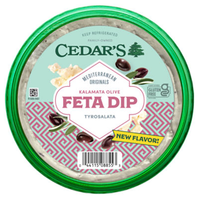 Cedar's Kalamata Olive Feta Dip, 8 oz