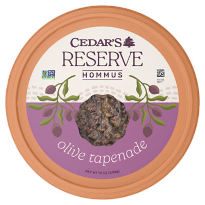 Cedar's Reserve Olive Tapenade Hommus, 10 oz