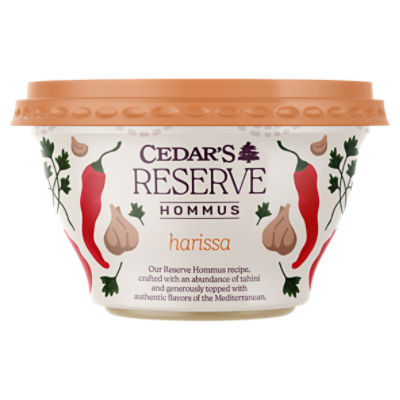 Cedar's Reserve Harissa Hommus, 10 oz