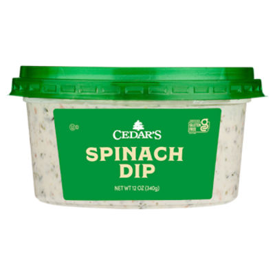 Cedar's Spinach Dip, 12 oz ShopRite