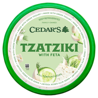 Cedar's Tzatziki with Feta, 12 oz