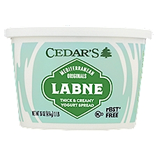 Cedar's Mediterranean Originals Labne Thick and Creamy Yogurt Spread, 16 oz
