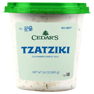 Cedar's Cucumber Garlic Dill Tzatziki, 24 oz