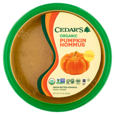 Cedar's Organic Pumpkin Flavor Hommus Limited Batch, 10 oz