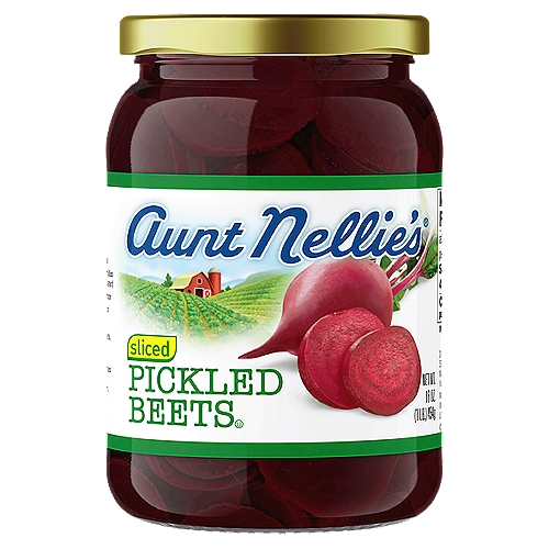 Aunt Nellie's Sliced Pickled Beets, 16 oz