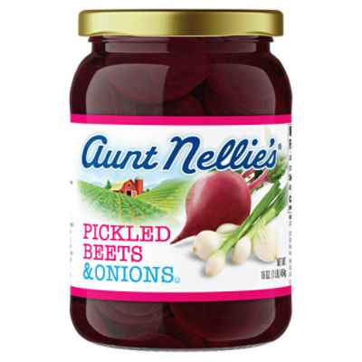Aunt Nellie's Pickled Beets & Onions, 16 oz, 16 Ounce
