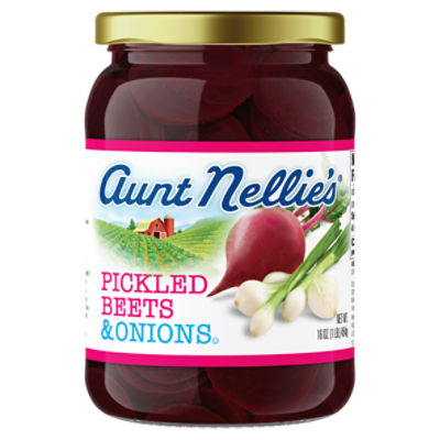 Aunt Nellie's Pickled Beets & Onions, 16 oz Fairway