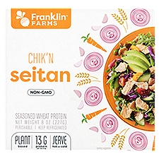 Franklin Farms Chik'n Seitan, 8 oz, 8 Ounce