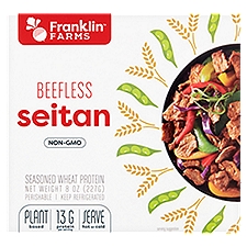 Franklin Farms Beefless Seitan, 8 oz