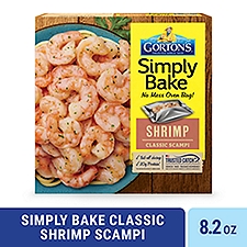 Gorton's Simply Bake Classic Shrimp Scampi with Garlic, Butter, and Parmesan Cheese