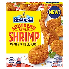 Gorton's Southern Style, Breaded Tail-On Shrimp, 9.2 Ounce
