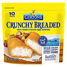 Gorton's Crunchy Breaded Fish Fillets, 19 Ounce