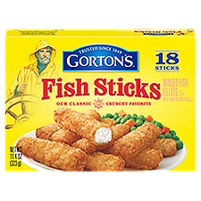 Gorton's Crunchy Breaded Fish Sticks, 11.4 Ounce