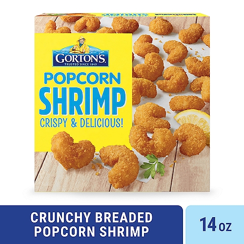 Goodness You Can Taste: Bring home a classic and crispy seafood taste with our family favorite, Popcorn Shrimp. Our high-quality popcorn shrimp are ideal for serving up a fresh-tasting, convenient meal, snack, or appetizer.
Unmatched Flavor: As masters of our craft, we skillfully prepare our seafood so it's always full of delicious flavor and nutrition. These shrimp are also coated with crispy panko breadcrumbs that make for a satisfying crunch.
A Wholesome Catch: These shrimp are always prepared with no fillers, artificial colors or flavors, hydrogenated oils, or antibiotics. Plus, our shrimp is a natural source of natural Omega-3s and protein.
Easy to Cook: Enjoy a deliciously fresh meal that is prep-free, mess-free, and stress-free! Simply heat shrimp in a conventional oven until fully cooked, or cook in an air fryer for a crunchier bite.