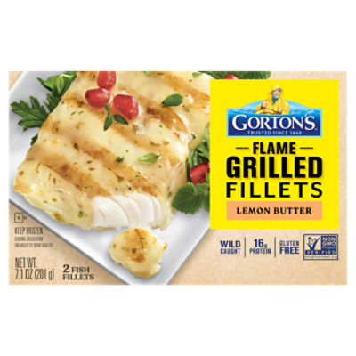 Gorton's Lemon Butter Flame Grilled, Fish Fillets