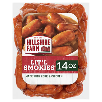 Hillshire Farm Lit'l Smokies Smoked Sausage, 14 oz.