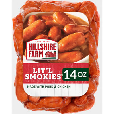 Hillshire Farm Lit'l Smokies Smoked Sausage, 14 oz., 14 Ounce