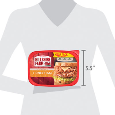 Hillshire Farm Ultra Thin Sliced Honey Ham Sandwich Meat, 22 oz