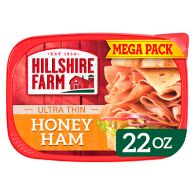 Hillshire Farm Ultra Thin Sliced Honey Ham Sandwich Meat, 22 oz