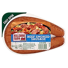 Hillshire Farm Beef Smoked Sausage Rope, 12 Ounce