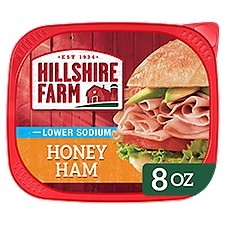 Hillshire Farm Ultra Thin Sliced Lower Sodium Honey Ham Sandwich Meat, 8 oz, 8 Ounce