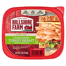 Hillshire Farm Oven Roasted Turkey Breast Deli Lunchmeat, 9 oz
