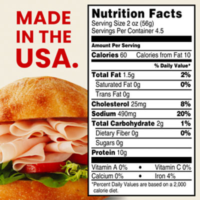Hillshire Farm Ultra Thin Sliced Oven Roasted Turkey Breast Sandwich Meat, 9 oz