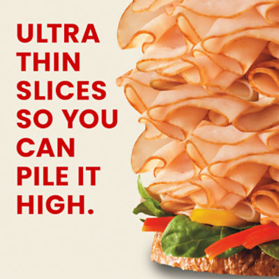 Hillshire Farm Ultra Thin Sliced Honey Roasted Turkey Breast Sandwich Meat, 9 oz