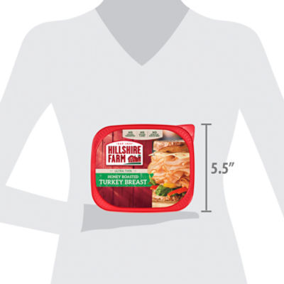 Hillshire Farm Ultra Thin Sliced Honey Roasted Turkey Breast Sandwich Meat, 9 oz