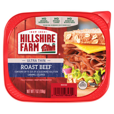 Hillshire Farm® Ultra Thin Sliced Lunchmeat, Roast Beef, 7 oz.