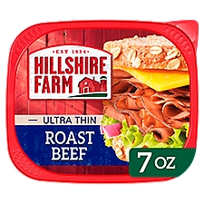 Hillshire Farm Ultra Thin Roast Beef, Lunch Meat, 7 Ounce