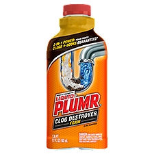 Liquid-Plumr Pro-Strength Clog Destroyer Foam Clog Remover, 1.06 pt