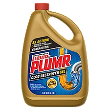 Liquid-Plumr Pro-Strength with PipeGuard, Clog Destroyer Gel, 80 Ounce