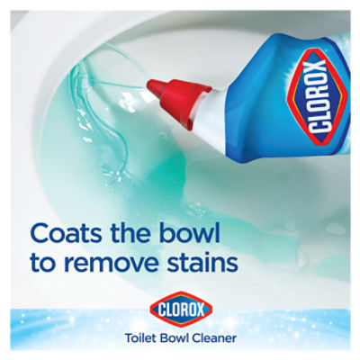 Clorox Toilet Bowl Cleaner Bleach, 24 fl oz