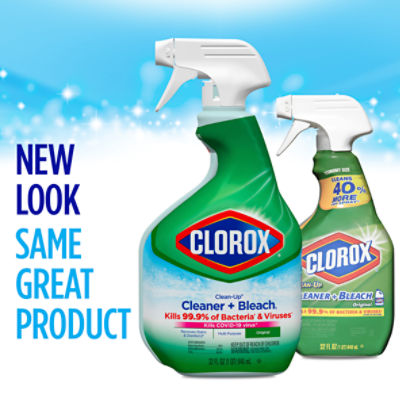 Clorox Clean-Up Multi-Purpose Original Cleaner + Bleach, 32 fl oz