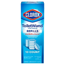 Clorox ToiletWand Toilet Cleaning Refills, 10 count, 1.74 oz