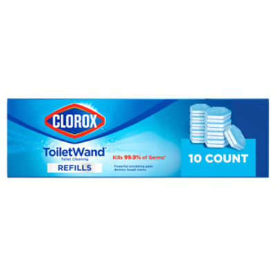 Clorox ToiletWand Toilet Cleaning Refills, 10 count, 1.74 oz