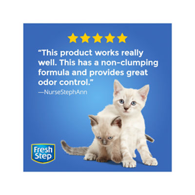 Fresh step non clearance clumping clay cat litter