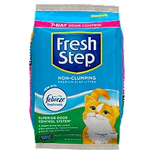 Fresh Step Non-Clumping Premium Clay, Litter, 35 Pound