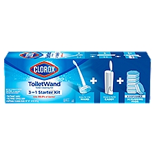 Clorox ToiletWand Toilet Cleaning System, 1 Each