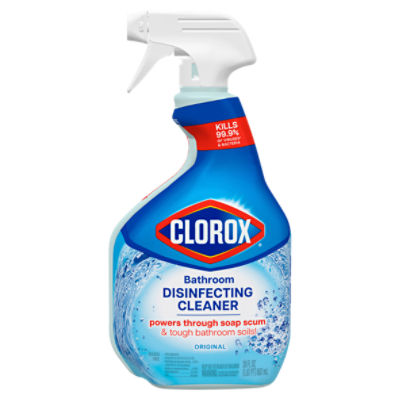 Clorox Original Bathroom Disinfecting Cleaner, 30 fl oz, 30 Ounce