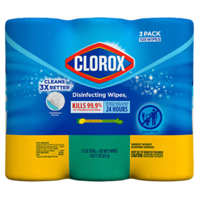 Clorox Disinfecting Wipes Value Pack, Bleach Free Cleaning Wipes