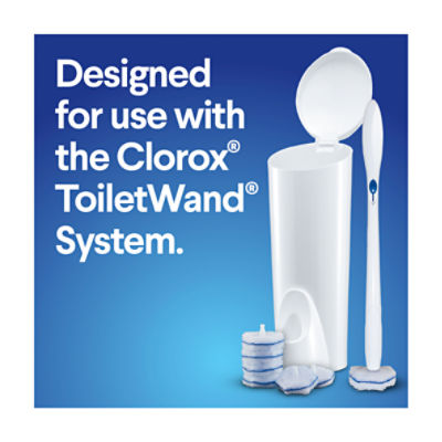 Clorox ToiletWand Disinfecting Refills, Disposable Wand Heads