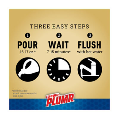 Liquid-Plumr Pro-Strength Urgent Clear Gel Clog Remover, 17 fl oz