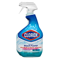 Clorox Bathroom Foamer with Bleach, Spray Bottle, Ocean Mist, 30 Ounces, 30 Ounce