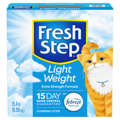 Fresh Step Light Weight Extreme Clumping Cat Litter, 15.4 lb