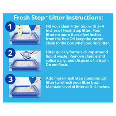 Fresh and light outlet litter